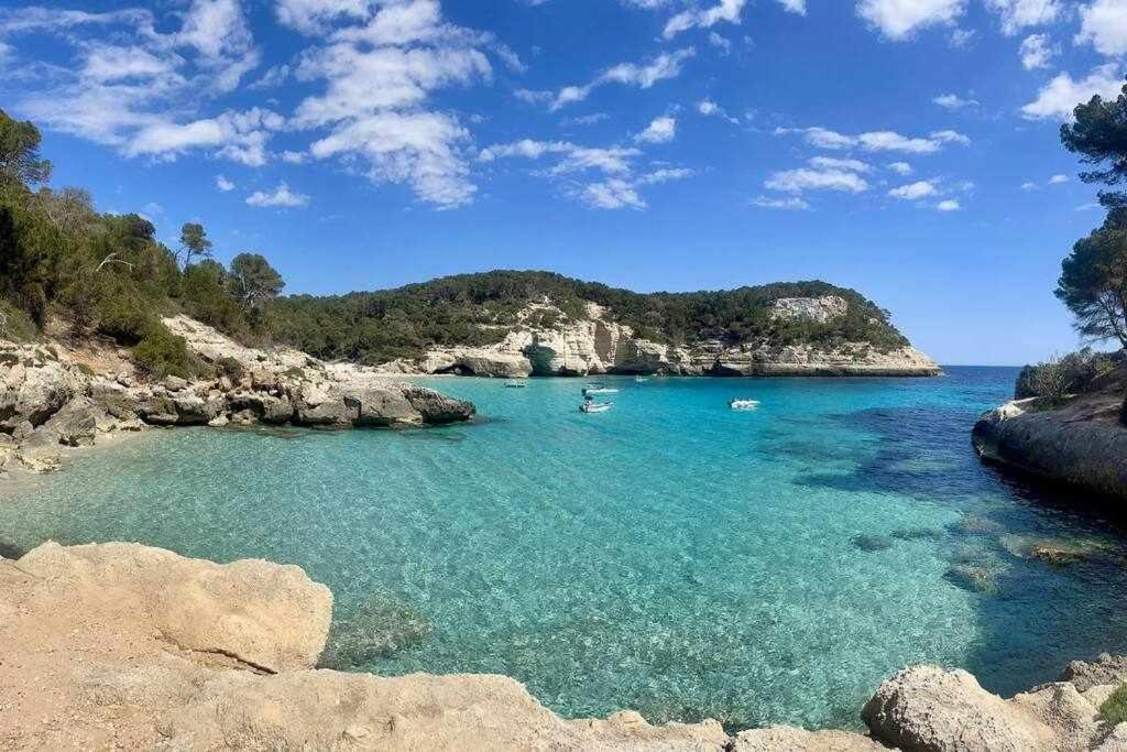 Mitjana Apartamento Con Piscina Сьюдадела Экстерьер фото