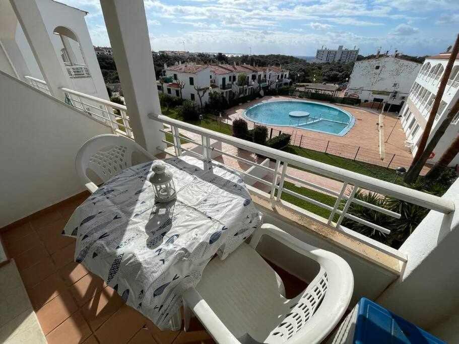 Mitjana Apartamento Con Piscina Сьюдадела Экстерьер фото